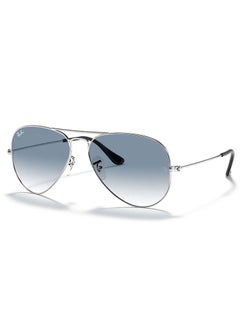 Buy Gradient Aviator Sunglasses Lense Size:62mm in Saudi Arabia