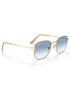 Buy Hexagonal Flat Lenses Sunglasses-Lens Size-54Mm in Saudi Arabia