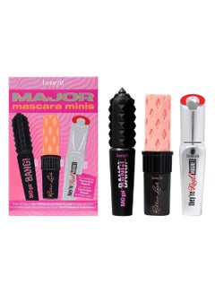 Buy Major Mascara Minis Set - 3 Pieces Black in Saudi Arabia