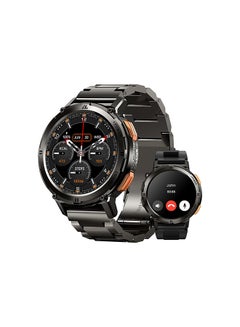 اشتري Smart Watch Tank T2 SP - 1.43" Amoled Display, Bluetooth Calling, 10 Day Battery Life, 5ATM Water Resistant, 70 Sports Modes, Heart Rate Monitoring, SPO2, Sleep Tracking, 2 Watchbands Black في الامارات