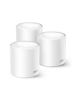 اشتري Deco X10 AX1500 Whole Home Mesh Wi-Fi 6 System  (3-Pack) White في الامارات