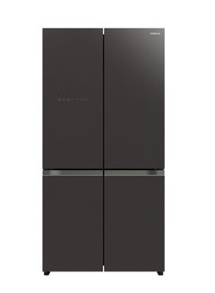 Buy 720L Gross/ 514L Net Capacity Side by Side 4 Door Refrigerator with Inverter Compressor, French Door Fridge, Dual Fan Cooling, Automatic Ice Maker RWB720VUK0GMG Mauve Gray in UAE