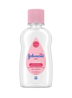 اشتري Baby Oil, Pure Mineral Oil To Prevent Moisture Loss, Hypoallergenic, Original 3 fl. oz في الامارات