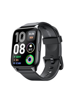 اشتري ساعة ذكية Watch 4 Plus مع مكالمات لاسلكية، شاشة عرض بدقة HD بمقاس 2.01 بوصة، تتبع للياقة البدنية مع مراقبة معدل ضربات القلب والنوم وعداد الخطوات، مقاومة للماء بتصنيف IP68، أسود في مصر