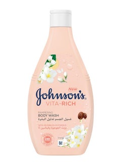 Buy Vita-Rich Jasmine And White Flowers Pampering Body Wash 400ml in Saudi Arabia