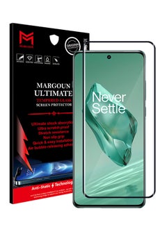 Buy Oneplus 12 Screen Protector 9H Hardness HD Scratch Resistance Screen Protector 3D Curved Tempered Glass Film Clear in UAE