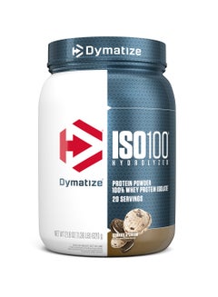 Buy ISO Cookies & Cream 20 Serving, 1.36 Lbs, 620 Grams in Saudi Arabia