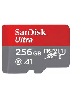 Buy SanDisk Ultra UHS I 256GB MicroSD Card 150MB/s R, for Smartphones, 10 Y Warranty 256 GB in Saudi Arabia
