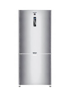 Buy Inverter digital refrigerator, bottom freezer, no frost, 558 litres, SJ-GV73J-SL Silver in Egypt