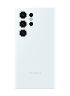 اشتري Galaxy S24 Ultra Silicone Case White في الامارات