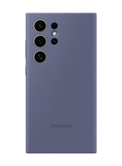 اشتري Galaxy S24 Ultra Silicone Case Violet في الامارات