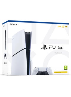 اشتري PlayStation 5 Slim Console Disc Version (International Version) 2023 Model With White Controller في الامارات