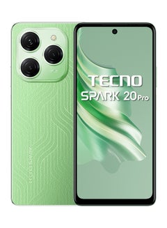 اشتري Spark 20 Pro Dual SIM Magic Skin 2.0 Green 12+9GB RAM 256GB 4G - Middle East Version في السعودية