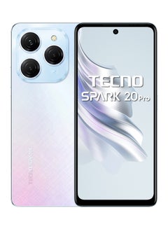 Buy Spark 20 Pro Dual SIM Frosty Ivory 12+9GB RAM 256GB 4G - Middle East Version in Saudi Arabia