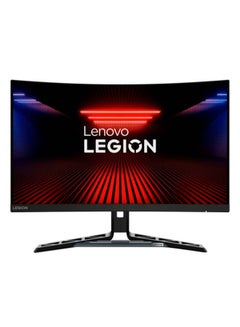 Buy Legion R27fc-30 Gaming Curved Monitor, 27" FHD VA Display, Up to 280Hz Refresh Rate, 0.5ms (MPRT) Response Time, 1500R Curvature, FreeSync, Adaptive Sync & G-Sync Compatible, 67B6GAC1AE Raven Black in Egypt