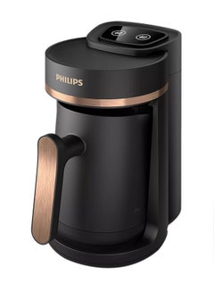 Buy Series 5000 Turkish Coffee Maker 0.28 L 735 W HDA150/62 Black/Brushed Copper in UAE