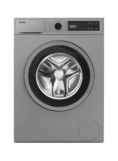 Buy Fully Automatic Front load Washing Machine Made In Turkey 1000 RPM ESMA Certified A Energy 15 Programs LED Screen 1 Years Warranty 8 kg W810T2-DSS Dark Silver in UAE