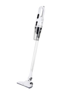 اشتري Rechargeable Cordless 2 IN 1 Handheld Stick Vacuum Cleaner with Powerful Suction 30mins Runtime High Efficiency Filtration system 600 W KNVC6577 White في الامارات