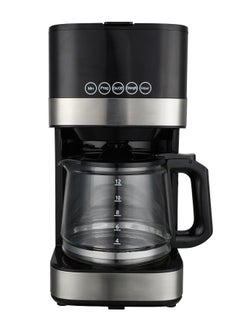 Buy Coffee Maker Digital WITH Filte 1.5 L 900 W 800100014 Black in Saudi Arabia