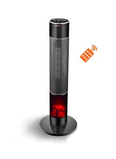 اشتري PTC Fan Tower Heater With Heater 2000 W 807102038 Black في السعودية