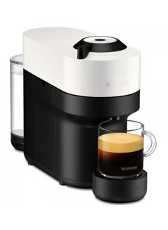 Buy Vertuo Pop Coffee Machine 19 Bar Black/Clear/White 550ml in Saudi Arabia