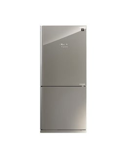 Buy Inverter Digital Refrigerator, Bottom Freezer, 558 Liters, SJ-GV73J-SL Silver in Egypt