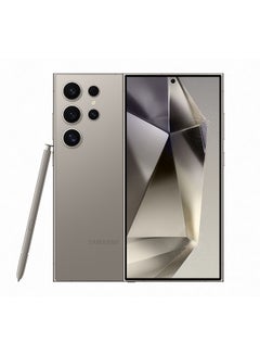 Buy Galaxy S24 Ultra Dual SIM Titanium Gray 12GB RAM 512GB 5G - International Version in Saudi Arabia