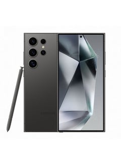Buy Galaxy S24 Ultra Dual SIM Titanium Black 12GB RAM 1TB 5G - International Version in UAE