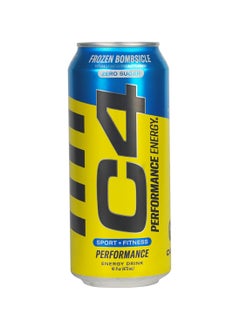 Buy C4 Energy Drink - Frozen Bombsicle - Sugar Free Pre Workout Performance Drink with No Artificial Colors or Dyes-473ml in UAE