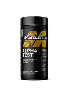 اشتري Alpha Test Maximum-Strength Testosterone Booster 120 Capsules في الامارات