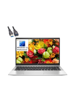 Buy EliteBook 840 G8 Laptop With 14-Inch Display, Core i7-1165G7 Processor/16GB RAM/1TB SSD/Intel Iris Xe Graphics/Windows 11 Pro + BROAG Extension Cable English Silver in UAE