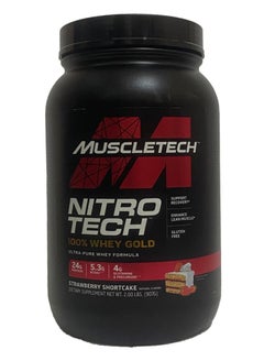 اشتري Nitro Tech Whey Protein - Strawberry Shortcake في السعودية