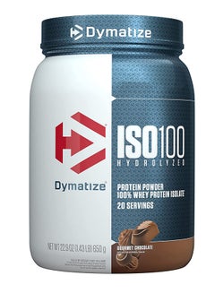 Buy ISO100 Hydrolyzed Whey Protein Isolate - Gourmet Chocolate - (1.4 lb) in Saudi Arabia