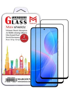 Buy 2 Pack For Xiaomi Redmi K70 Pro Screen Protector 9H Hardness Scratch Resistance Screen Protector Touch Sensitive Case Friendly Tempered Glass Film Clear in UAE