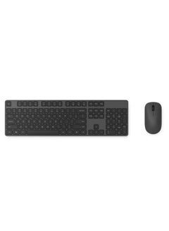 Buy Wireless Keyboard and Mouse Combo Black in UAE