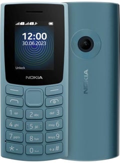 اشتري Nokia 110 (2023) Dual SIM - Blue في مصر