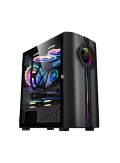 Buy Customized Tower PC, AMD RYZEN 5 5600X Processor/16GB RAM/ 512GB SSD/4GB Nvidia Geforce GTX 1650 Graphics Card/ Armaggeddon Tron Holo-3 M-ATX Case Black Windows 10 Pro Black in UAE