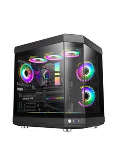 اشتري Customized Tower PC, AMD RYZEN 9 5950X Processor/16GB RAM/ 1TB SSD/8GB Nvidia Geforce RTX 3070 Graphics Card/Fish tank ATX/M-ATX Case Black Windows 10 Pro Black في الامارات