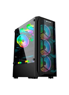 اشتري Customized Tower PC, AMD RYZEN 5 7600X Processor/16GB RAM/ 1TB SSD/12GB Nvidia Geforce RTX 3060 Graphics Card/Meteor II ATX/M-ATX Case Black Windows 11 Pro Black في الامارات