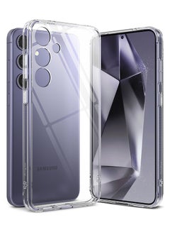 Buy Fusion Case Compatible With Samsung Galaxy S24 Plus 5G Case 2024, Transparent Thin Hard Back Shockproof TPU Shockproof Bumper Phone Cover Clear in Egypt