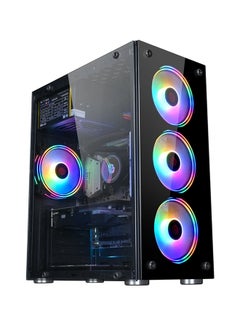 اشتري Customized Tower PC, AMD RYZEN 7 7700X Processor/16GB RAM/ 1TB SSD/12GB Nvidia Geforce RTX 4070 Graphics Card/AOK ATX/M-ATX/ITX Case Black Windows 11 Pro Black في الامارات