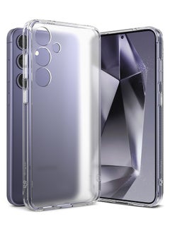 Buy Fusion Case Compatible With Samsung Galaxy S24 Plus 5G Case 2024, Transparent Thin Hard Back Shockproof TPU Shockproof Phone Cover Matte Clear in Egypt