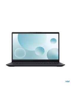 اشتري IdeaPad 3 15IAU7 Laptop With 15.6-inch Display, Intel Corei7–1255U Processor/8GB RAM/512GB SSD/DOS(Without Windows)/Intel Iris Xe Graphics/ English/Arabic Abyss Blue في السعودية