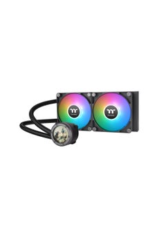 اشتري TH240 ARGB Sync V2 CPU Liquid Cooler/AlO Liquid Cooling/Fan 120mm*2/PWM 500~2000 RPM/Mirror Waterblock/MB ARGB Sync Control, CL-W361-PL12SW-A Black في الامارات