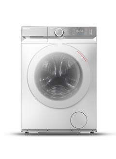 Buy 1400 RPM, 16 Programs, Front Load Washer Dryer, Remote , Wi-Fi, Temp And Spin Speed Selection 10 kg TWD-BM110GF4B(WS) White in UAE