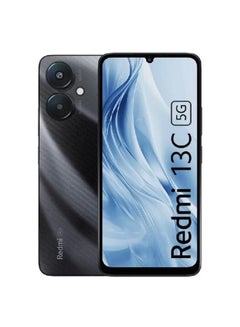 اشتري Redmi13c 5G Starlight Black, 128GB 6GB RAM -Indian Version في الامارات