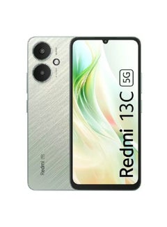 Buy Redmi 13c 5G Startrail Green, 128 GB 6GB RAM Dual Sim -Indian Version in UAE