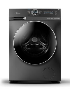 Buy Front Load Washing Machine With BLDC Inverter Motor, 1400 Rpm, 15 Programs, Fully Automatic Washer With Lunar Dial, Integrated Digital Control-LED Display 10 kg 2000 W MF200W100WBT-GCC Titanium in UAE