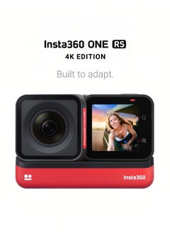 Buy One RS 4K Edition – Waterproof 4K 60Fps Action Camera With FlowSate Stabilization, 48Mp Photo, Active HDR, AI Editing in Saudi Arabia