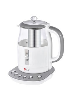 Buy Electric Kettle 1.5 L 2200 W DLC-33200W White/Grey in Saudi Arabia